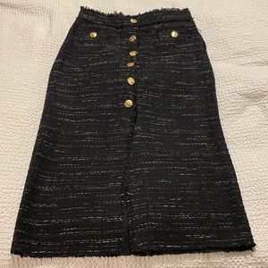 Zara midi skirt